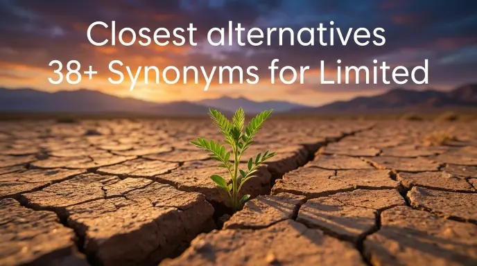 Closest alternatives 38+Synonyms for Limited