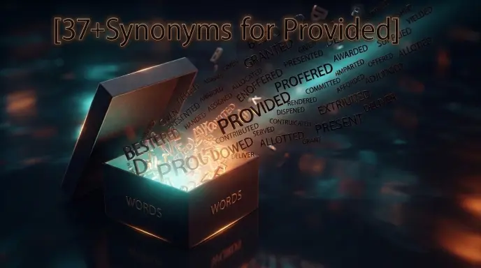 37+Synonyms for Provided