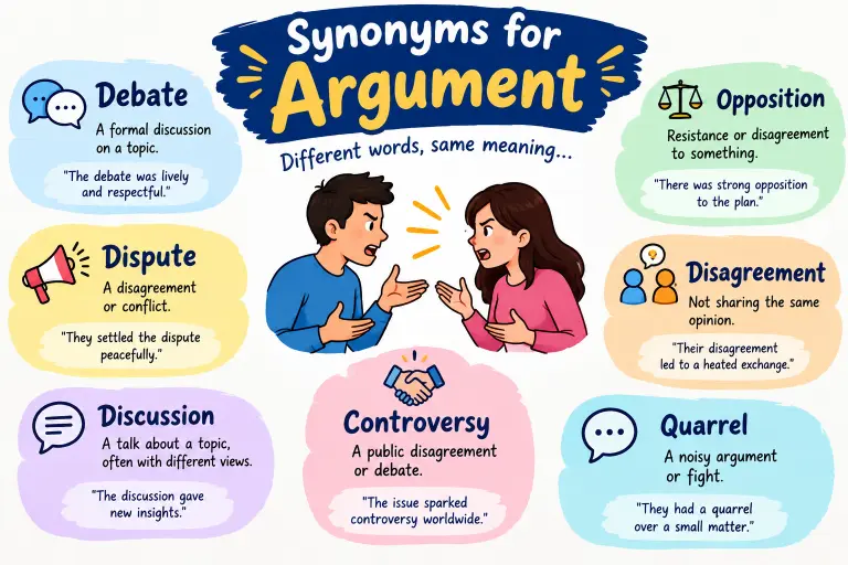 Synonym For Arguments