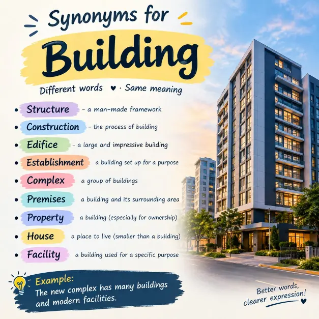 synonyms for building