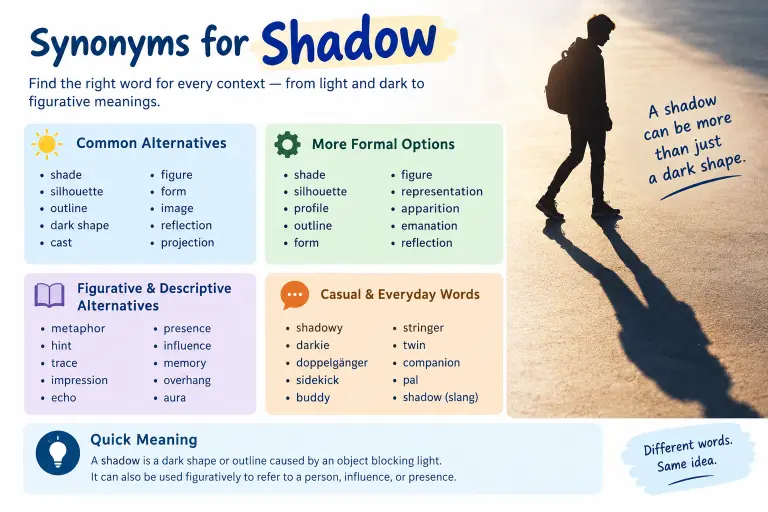 Synonyms For Shadow
